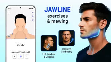 Jawline exercises and mewing