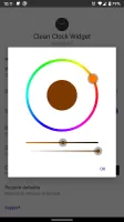Clean Clock Widget