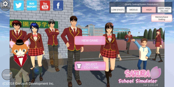 SAKURA School Simulator