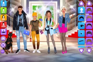 Superstar Family Dress Up Game