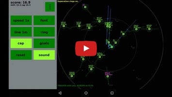 Endless ATC radar game for android and PC [Old trailer]