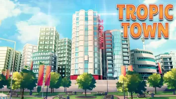 Town Building Games: Tropic Ci