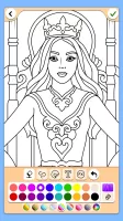 Princess Coloring Game