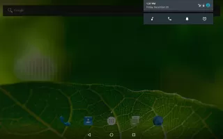 Volume Notification