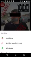 Censored tags stickers