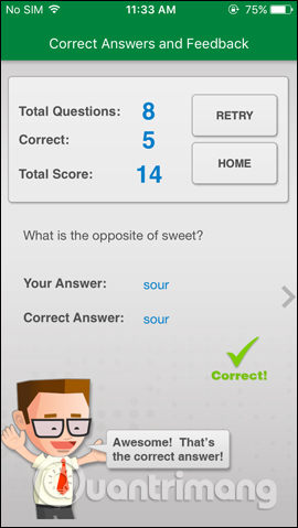 Johnny Grammar’s Word Challenge