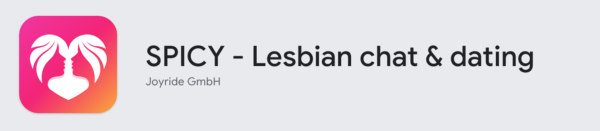 SPICY - Lesbian chat & dating