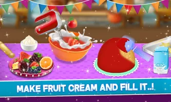 Ice Cream Cake Game Food Maker