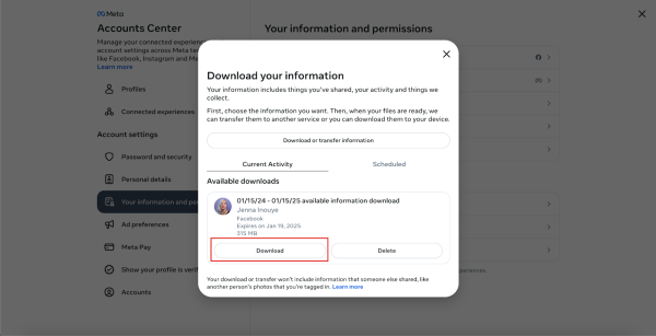How to Download All Photos and Videos from Facebook？