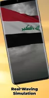 Iraq Flag Live Wallpaper