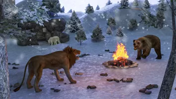 Polar Bear Family Survival