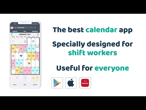 SHIFTER CALENDAR APP - The best scheduling planner application 📅