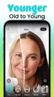 AI Aging Booth App, FaceEditor