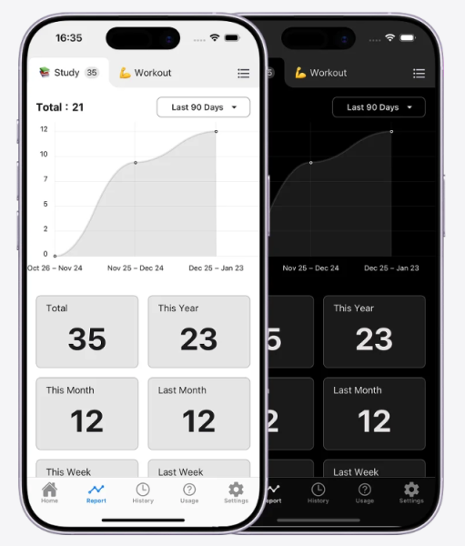 Check Calendar - Habit Tracker