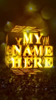 3D My Name Live Wallpaper