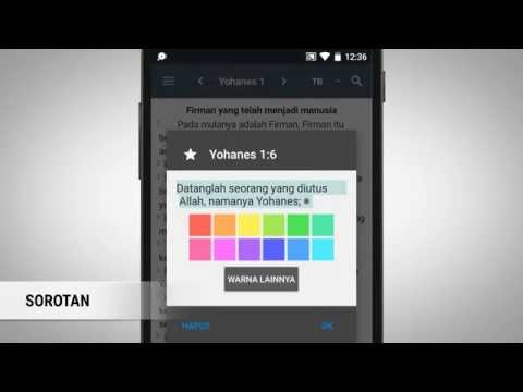 Cara Pakai Alkitab Android