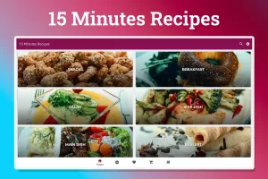 15 Minutes Recipes