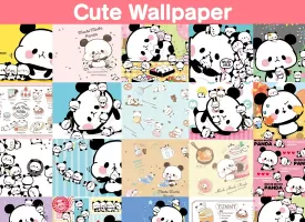 Wallpaper MOCHI MOCHI PANDA