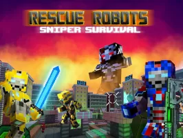 Rescue Robots Sniper Survival