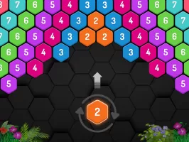 Merge Hexa - Number Puzzle