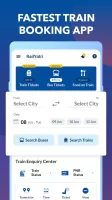 Book Tickets:Train status, PNR