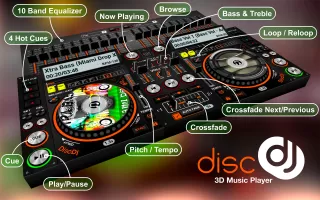 DiscDj 3D Music Player