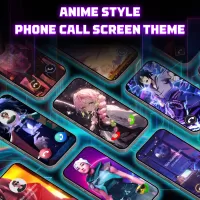 Color Phone Call Screen Theme