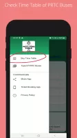 PRTC Bus Time Table