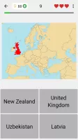 Maps of All Countries Geo-Quiz