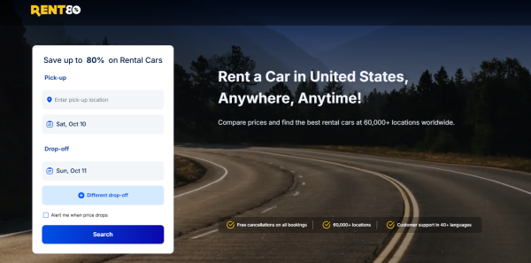 Rent a Car・Rent80
