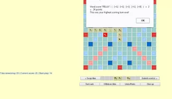 Letter Tile Solitaire