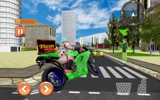 Pizza Boy Bike Delivery Game