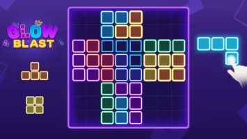 Glow Puzzle Block - Classic Pu