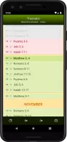 Bible Reading Schedule