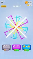 Bouncing Rainbow: Calm Clicker
