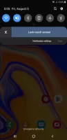 Lock Touch Screen For Video