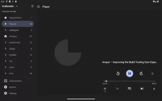 FeedMe (RSS Reader | Podcast)