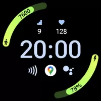 Athlete 2 Lite: Watch face