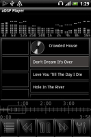player with parametric eq