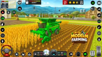 Indian Farming Tractor Game 3D