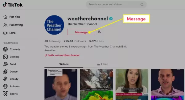 How to Message Someone on TikTok？
