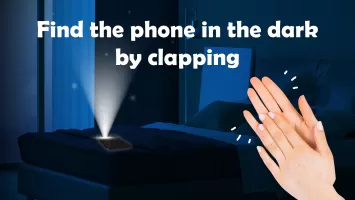 Clap to Find Phone with Flash