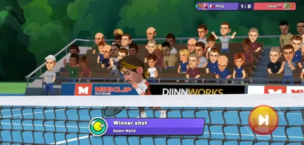 Mini Tennis: Perfect Smash