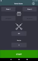 Darts Score Easy Scoreboard