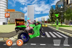 Pizza Boy Bike Delivery Game