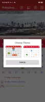 Philippines Calendar 2025