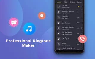 Ringtone Maker & MP3 Cutter