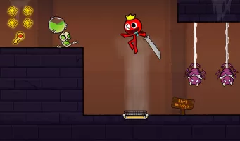 Red Stick Boy: Adventure Game