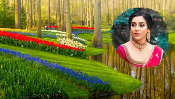 Garden Lyrical Song Photo Edit