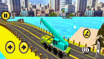 JCB Backhoe Loader Driving